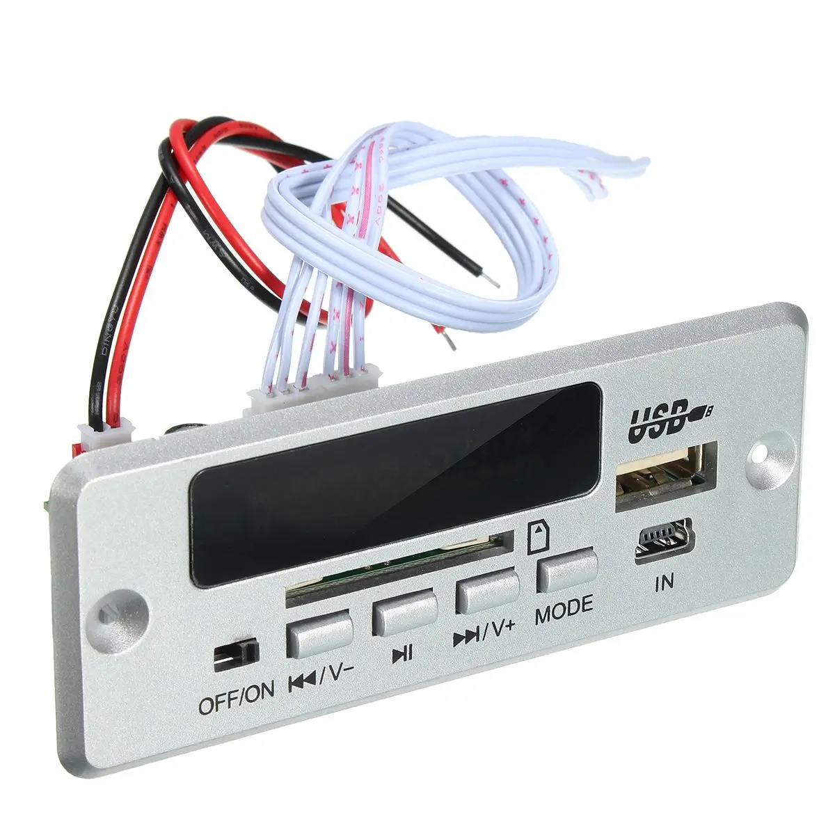 LEORY беспроводной bluetooth MP3 WMA радио FM DAC декодер плата 12V5V Универсальный усилитель