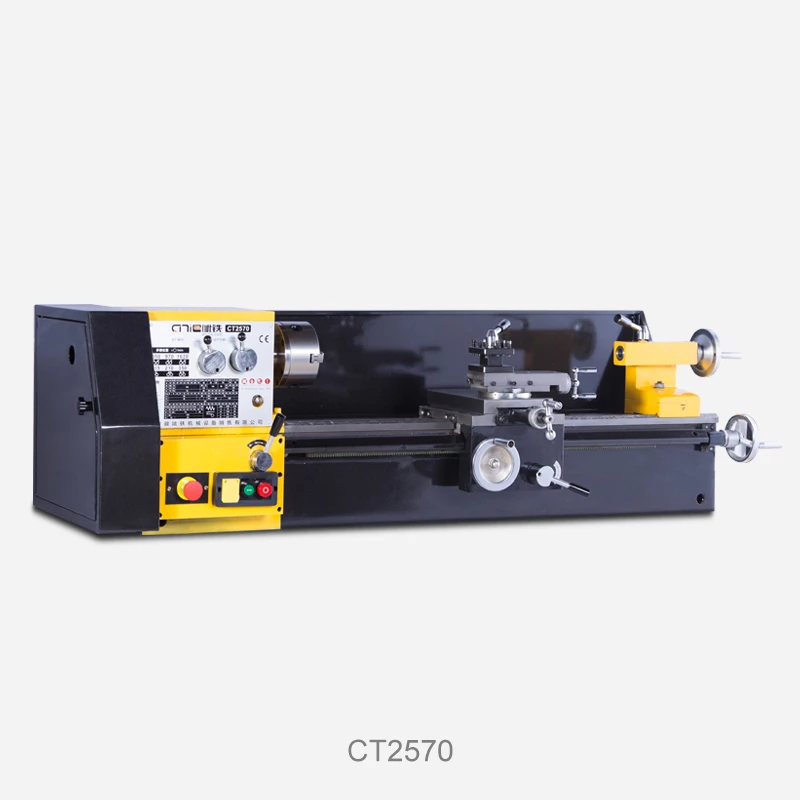 

Handan CT2570 lathe high precision household instrument lathe metal small lathe