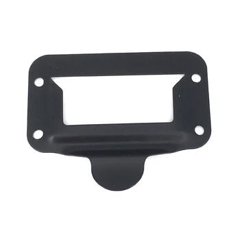 

10pcs File Name Card Handle Cabinet Handles Label Hold Brass Reto Black Label Pull Cabinet Frame Handle File Name Card Holder