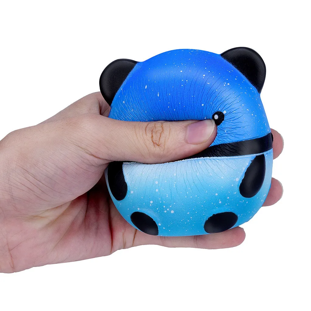 Новый Galaxy Skuishy животные Squishies Galaxy Panda фрукты ароматизированный медленный нарастающее при сжатии Снятие напряжения и тревоги антистрессовые