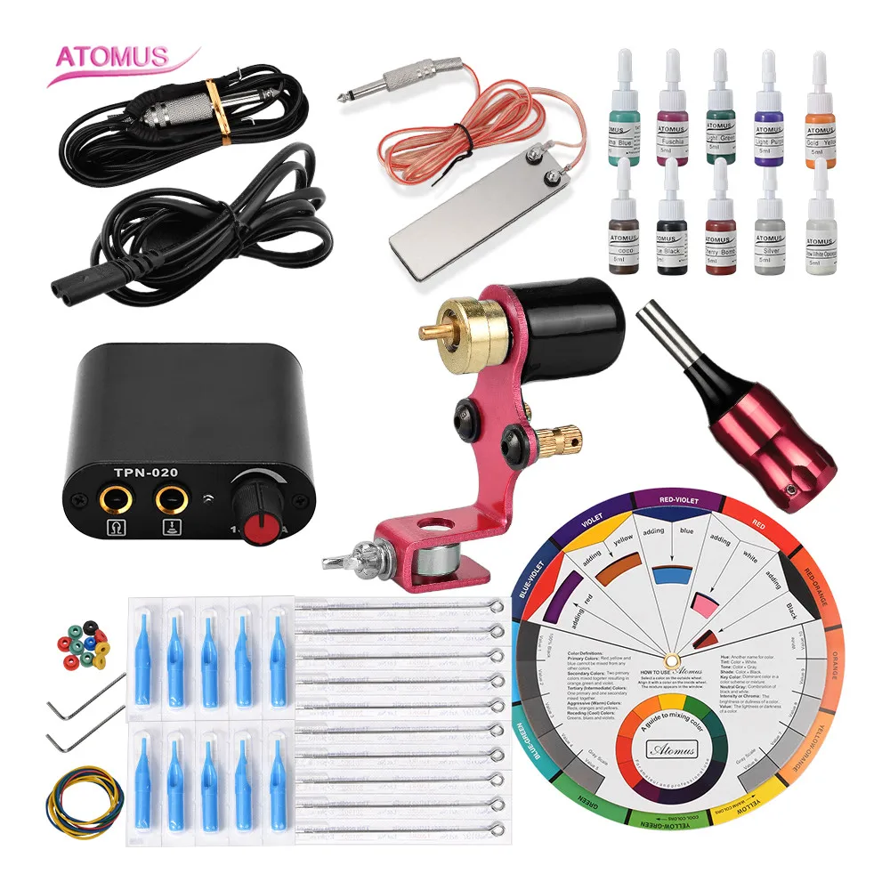 

Tattoo Machine Rotary De Tatuagem Tatouage Rotative Support A Tatouer Rotativa Professionnel Tattoo Pen Machine Set Kit Tatouage