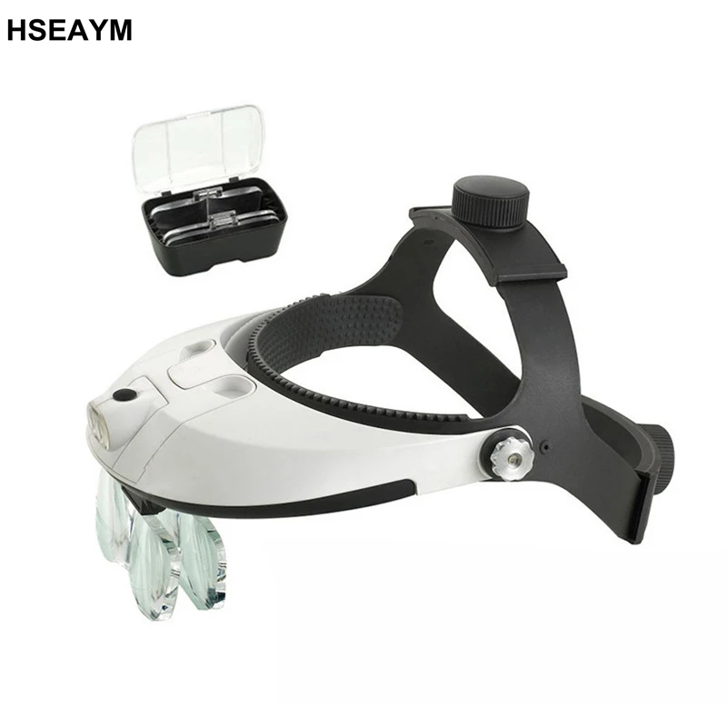 Portable 10X Monocular Magnifying Glass Loupe Lens