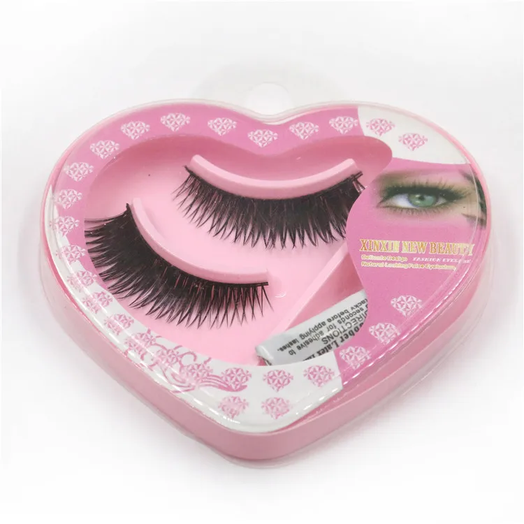 

NEW Arrival Handmade False Eyelashes Natural Lengthening Long Nude Makeup Lips