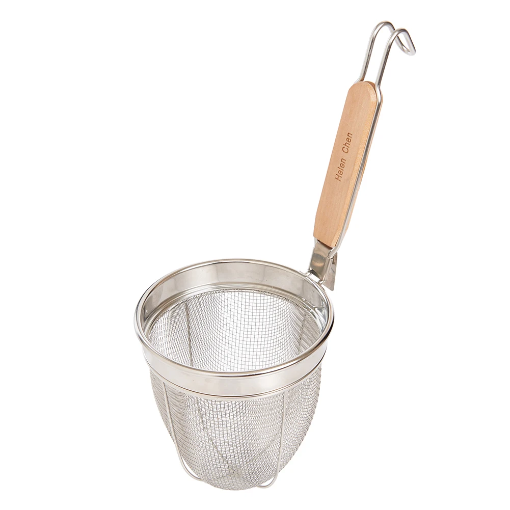 New Helen's Asian Kitchen Stainless Steel Noodle Strainernoodle
