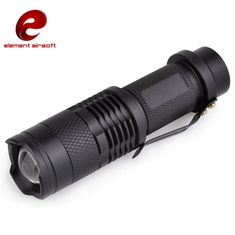 

Element Airsoft Mini Telescopic Zoom Flashlight Softair LED Tactical Weapon Lights Hunting Lamp Rifle Air Gun Light EX421