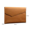 A4 Leather Folder Document Bag Document Paper Organizer Cow Leather File Bag ► Photo 3/6