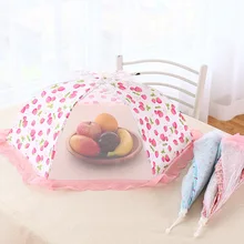 TCHY кухонный сложенный колпак из сетки для еды складной настольный зонтик гигиеническая сетка стиль кухня пикника блюдо для еды крышка кухонные принадлежности