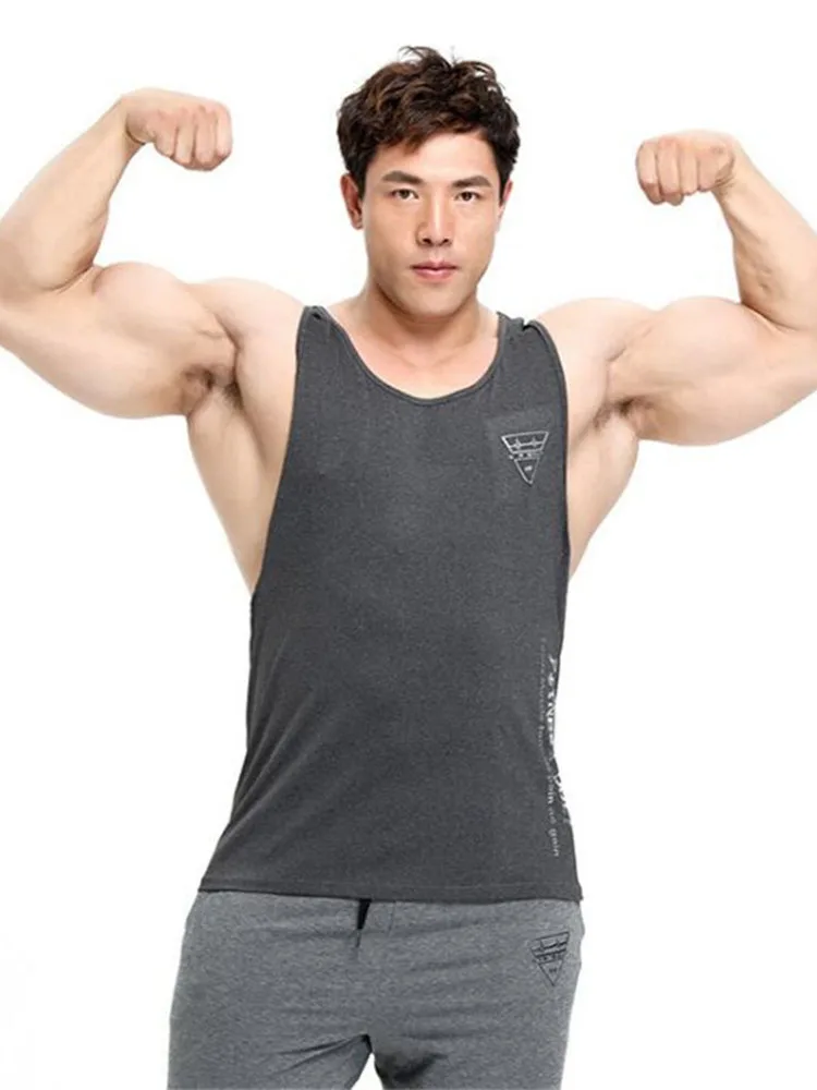 GYMLOCKER new Tank Tops Mens clothing Bodybuilding Fitness Men Tank Top
