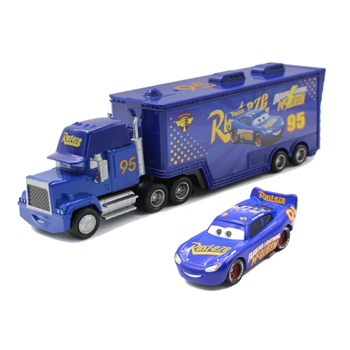 Disney Pixar Cars 2 3 Metal Diecast Car Toys Lightning McQueen Jackson Storm Cruz Ramirez Mack Uncle Truck Model Children Gift 23