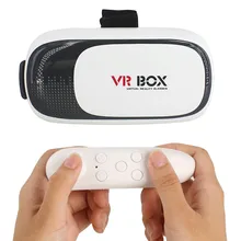 Hot Google Cardboard VR BOX II 2.0 Version VR Virtual Reality 3D Video Glasses for Iphone 3.5 -6.0 inch + Remote Control Gamepad