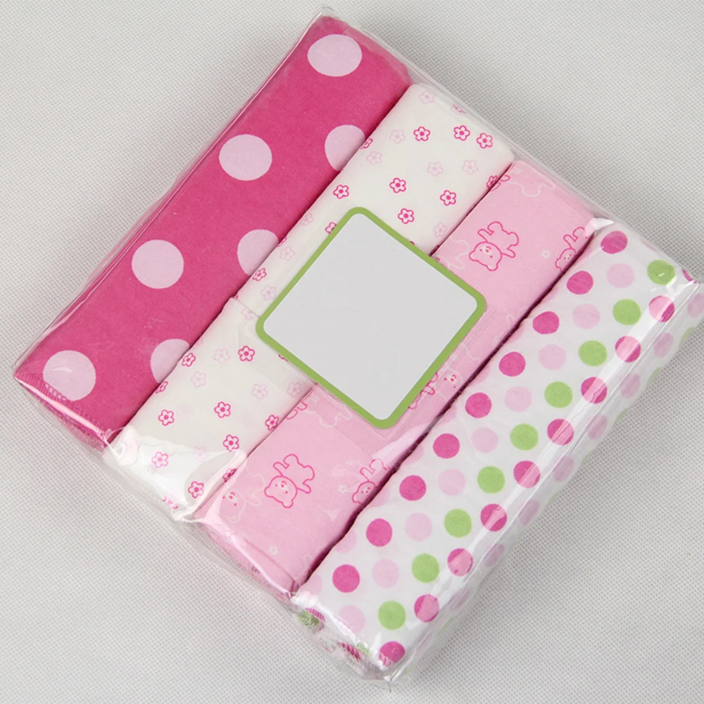 

4 Pcs/Lot 100% Cotton Newborn Blanke Baby Swaddles Bath Gauze Infant Wrap sleepsack Photography Stroller Cover Play Mat