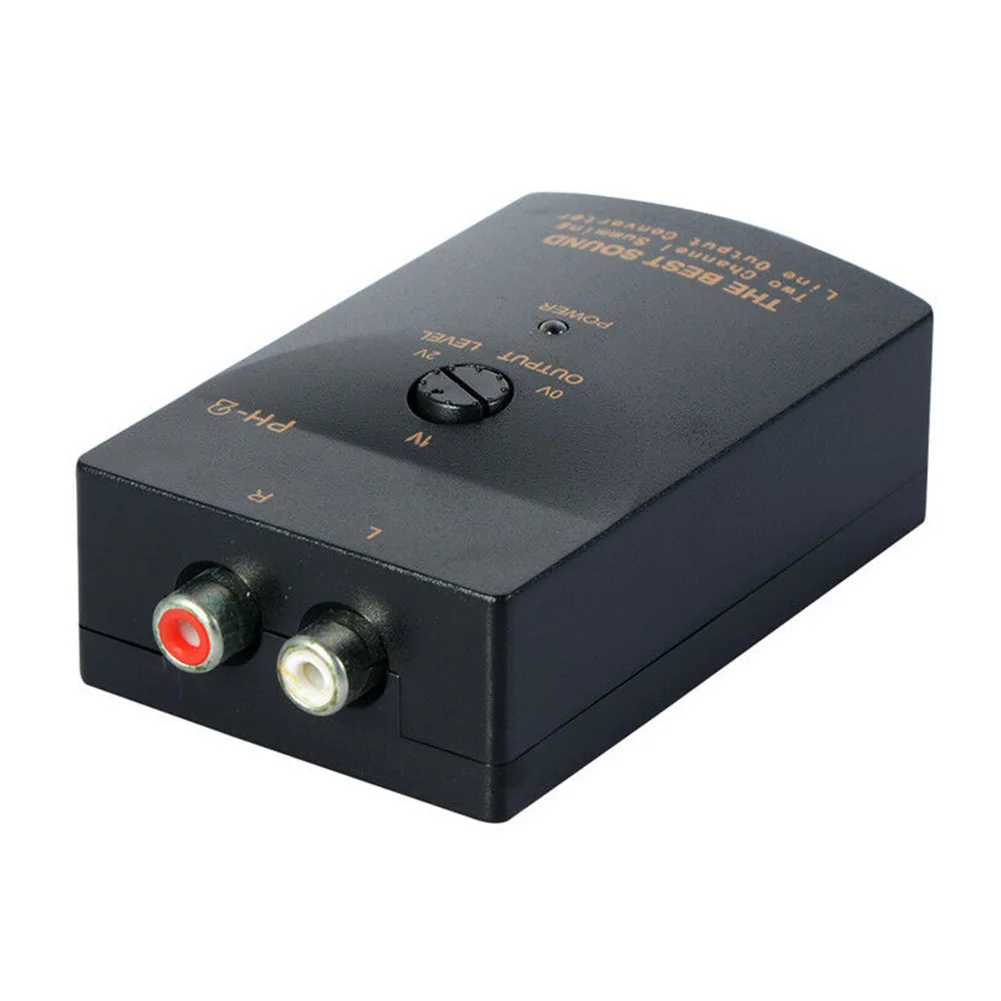 

Output Subwoofer Amplifier Audio Converters Easy Installation Universal Durable High To Low Level Replacement Stable Car Stereo