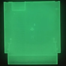 50 шт много Светящиеся в темноте Замена 72-Pin игровая карта оболочка для игровая консоль NES крышка гильзы пластиковый чехол