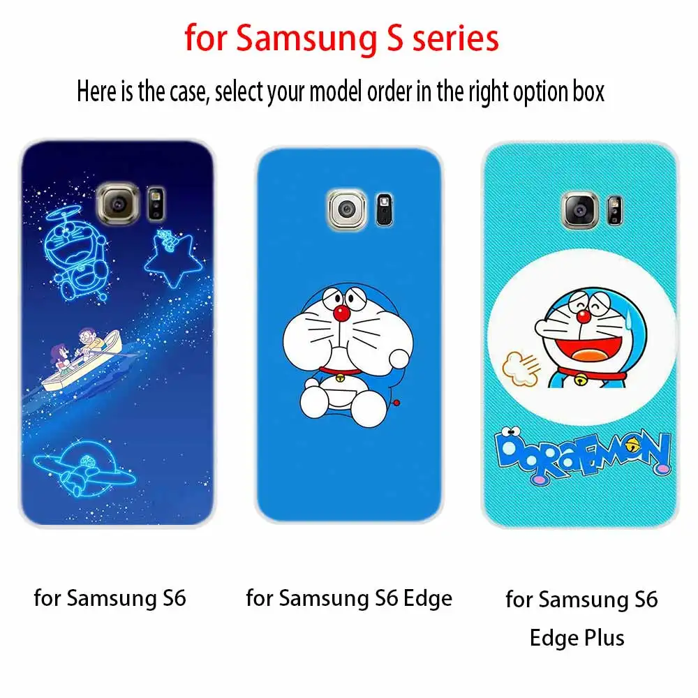 Чехол с узором Doraemon для телефона Samsung Galaxy S8 S9 S10 S20 S30 Plus Uitra Lite Cover S10E S7 Edge Uitra|Бамперы|