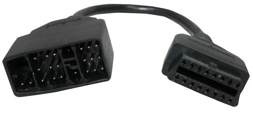 22 Pin до 16 OBD II разъем адаптера для Toyota автомобильный кабель диагностический сканер Код неисправности автомобиля диагностический кабель адаптера