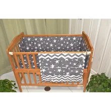 Детские постельные принадлежности Детские бамперы получить мешок в кроватку для новорожденных хлопок льняная кроватка бампер детская кровать протектор кортч к кроватке