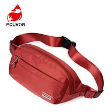 Fouvor сумки для женщин Повседневная функциональная поясная сумка унисекс поясные сумки мужские деньги Телефон поясная сумка водонепроницаемый мешок хип молния ремень пакет