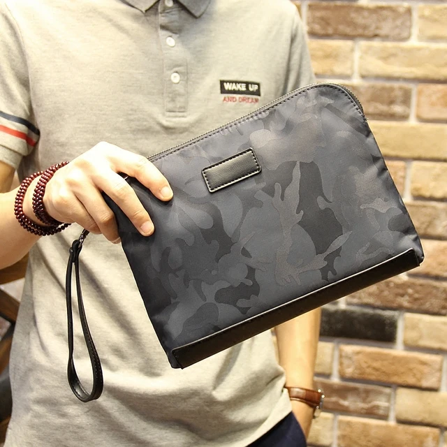 England Style Fashion Men S Clutch Bag Pu Leather Envelope England Style Fashion Men S Clutch Bag Pu Leather Envelope Camouflage Handbag Whole High