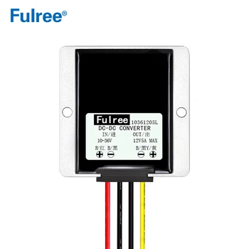 

Voltage Stabilizer 12V DC Regulator DC-DC Buck Boost Converter 10-36V to 12V 5A 60W Automatic Regulated Stabilized Power Supply