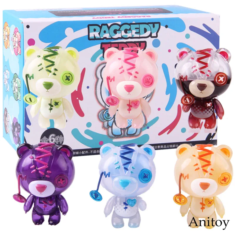 raggedy teddy bear