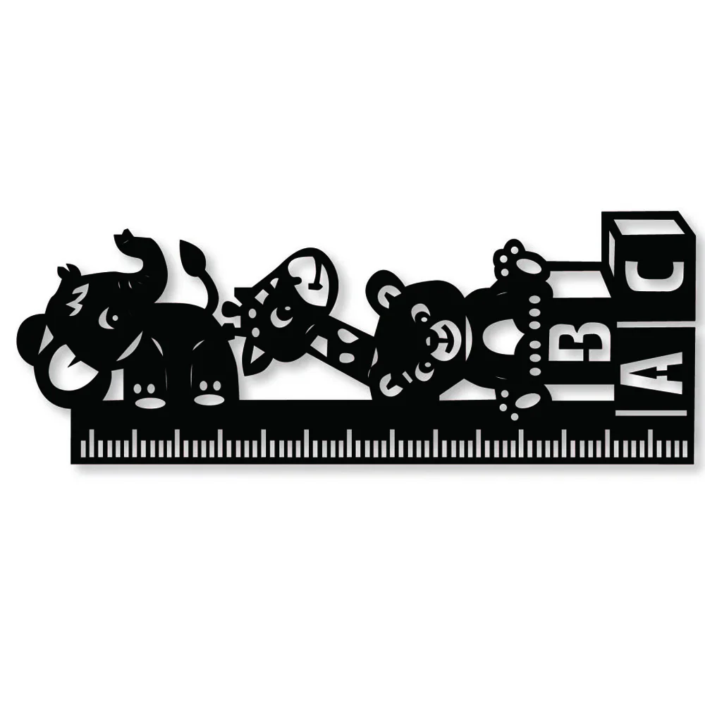 

Metal Cutting Dies Ruler Deer Bear Frame new dies for 2019 Scrapbooking Stencil Craft dies Decorative Card Making Embossing Dies