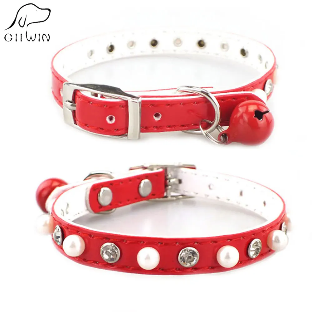 

Cat Collar with Bell for Kitten and Puppy Collars and Leads Cute Pet Prodcuts Cat Collar Retractable Accessory Chihuahua JW0005