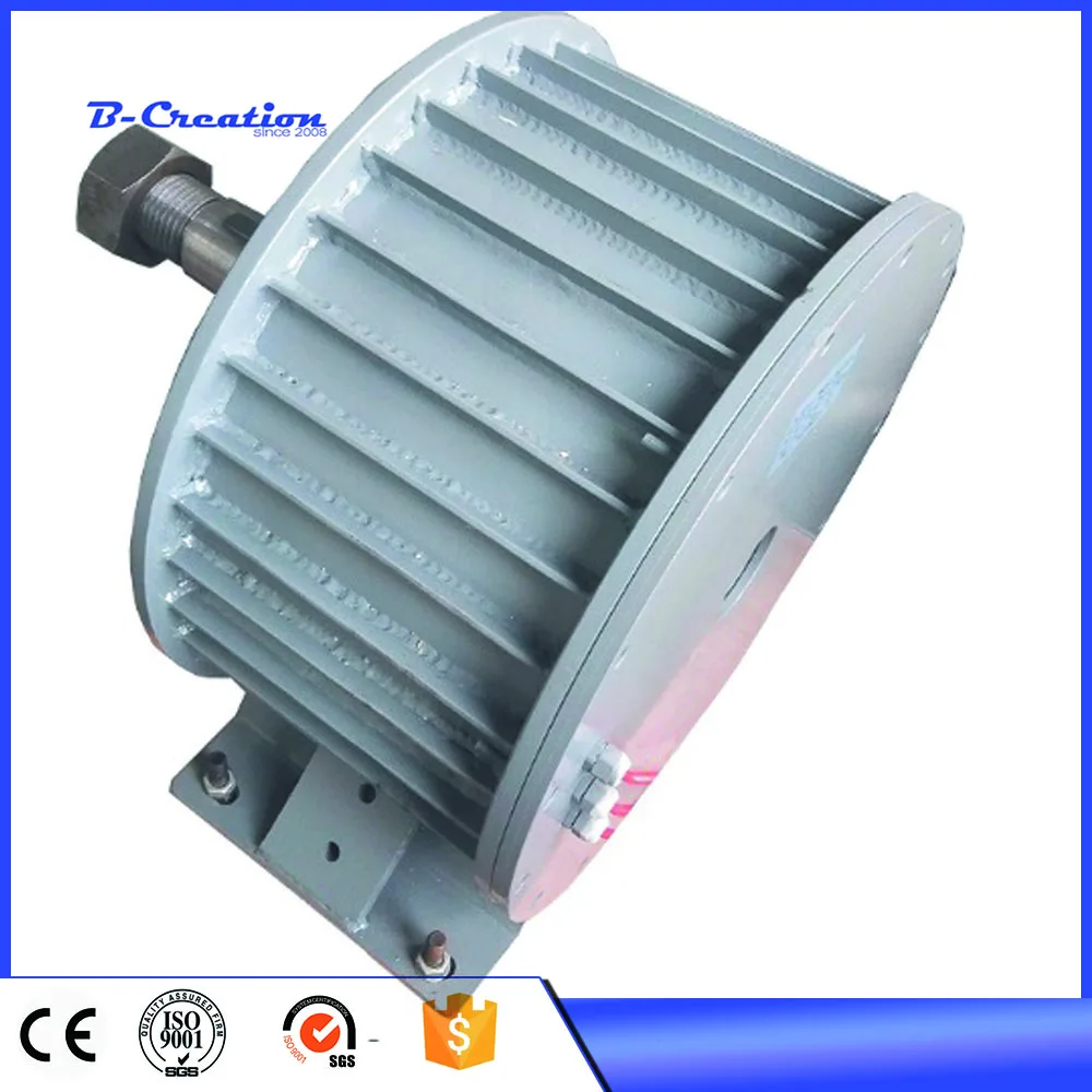 5KW ac rare earth low RPM permanent generator high efficientin