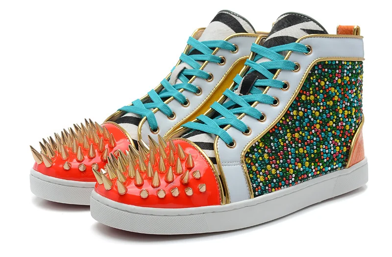 fancy high top sneakers
