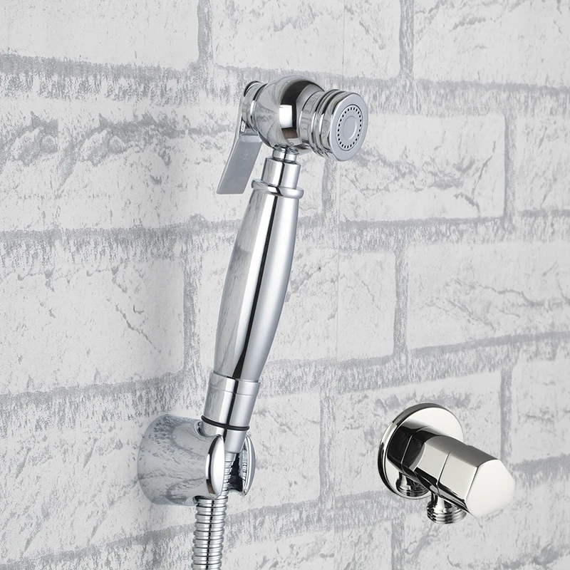 Brass Toilet Hand Held Bidet Spray Diaper Shower Sprayer ...