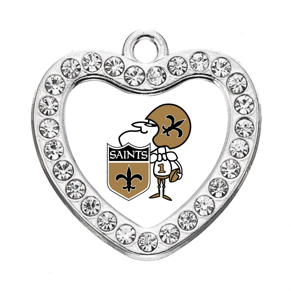 New Orleans Saints charms diy for jewelry makingin Charms from Jewelry
