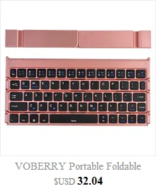 VOBERRY D8 Pro Plus I8 мини Беспроводной клавиатура с тачпадом на английском и русском языках клавиатуры 3-в-1 Пульт для мультимедиа Управление 814#2