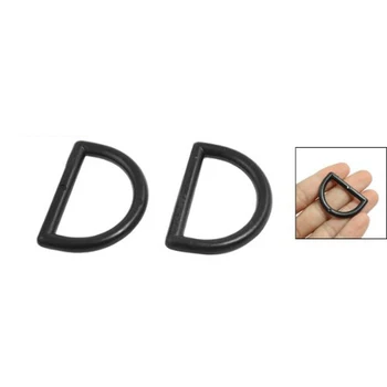 

Wholesale 5* ( 1" Repair Parts Black Plastic D Ring Buckle Backpack Bag 10 Pcs