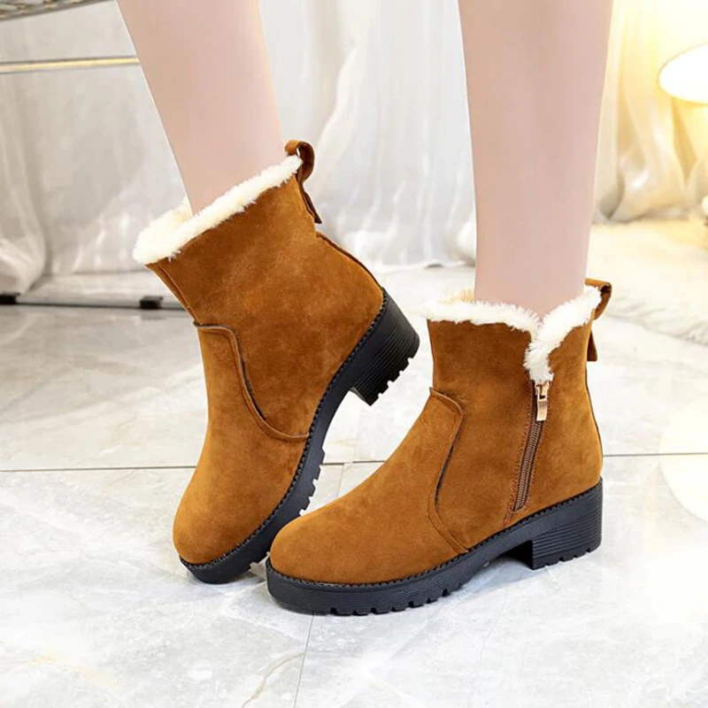womens non slip ankle boots