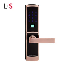 Умный Замок Двери Отпечатков Пальцев Цифровой Сенсорный Экран Пароль Keyless Цифровой Контроля Доступа RFID Карты Безопасности, 4way L & S SL16-010RC