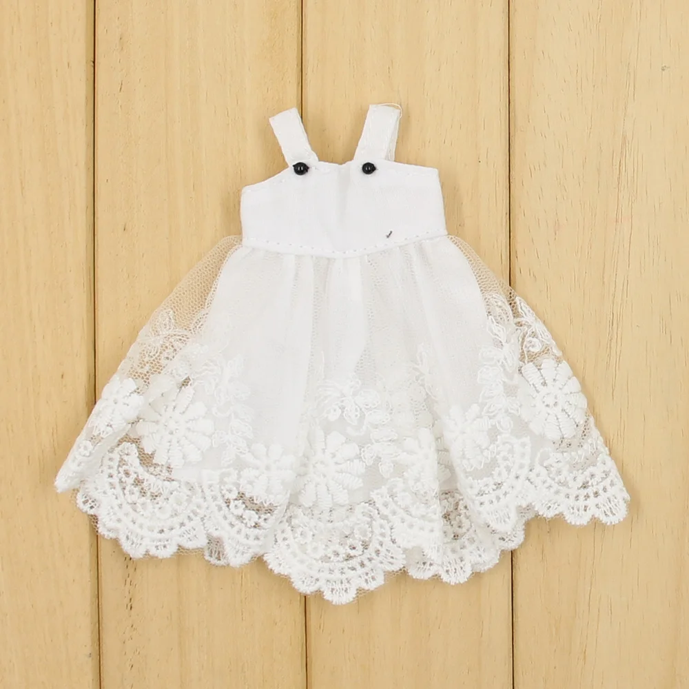 Одежда для 1/6 Blyth 2 шт. кружевное платье розовое пальто|lace back dress|lace boyshortlace cake |