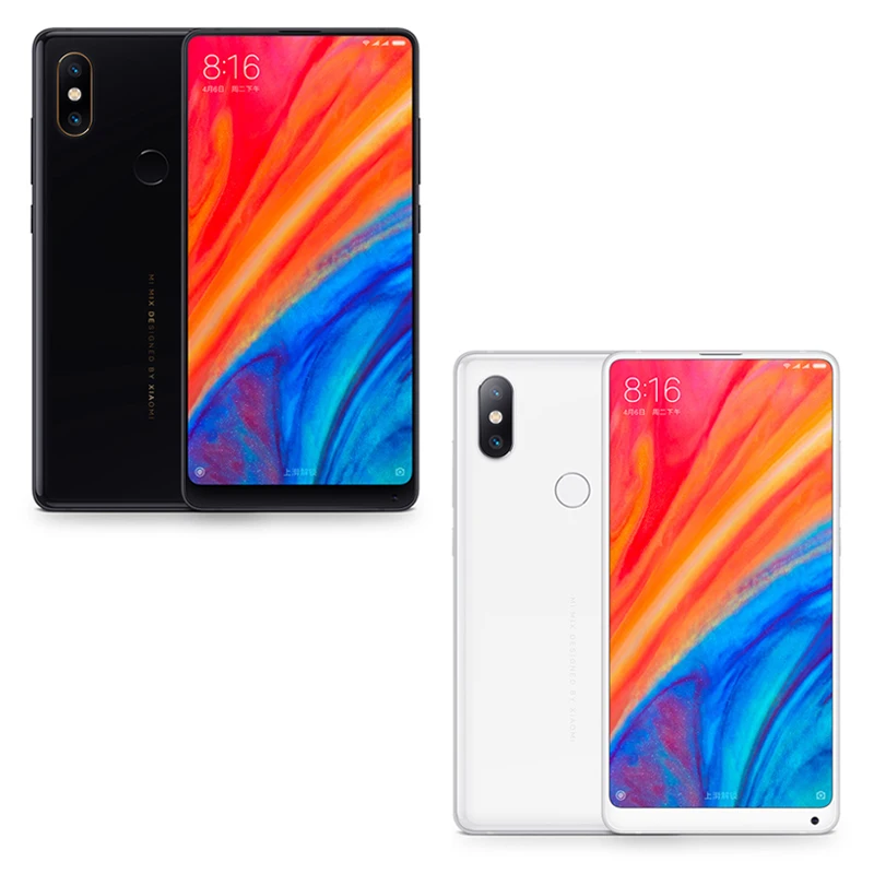 Оригинальный xiaomi mi x 2S 6 ГБ 64 Гб мобильный телефон Snapdragon 845 5 99 дюйма полный экран AI