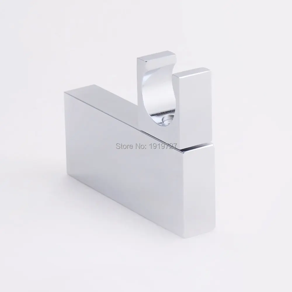 Square Style Solid Brass Chrome Wall Mounted Hand Shower Holder