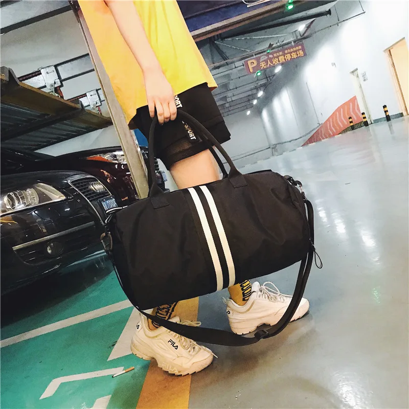 Hot Outdoor Sports Gym Bags for Men Women Nylon Waterproof Training Fitness Travel Handbag Yoga Mat Bag Sac De Sport