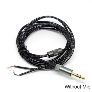 HIFI наушники кабель для DIY Замена м 1,2 м аудио кабель наушники ремонт гарнитура провода DIY наушники обслуживание провода - изображение