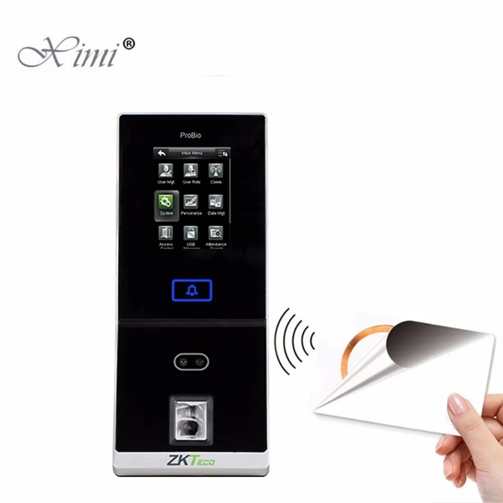 

ZKteco Fingerprint Door Access Control System With 13.56MHz Card Reader ZK TA1200 Face Time Attendance Fingerprint Lock