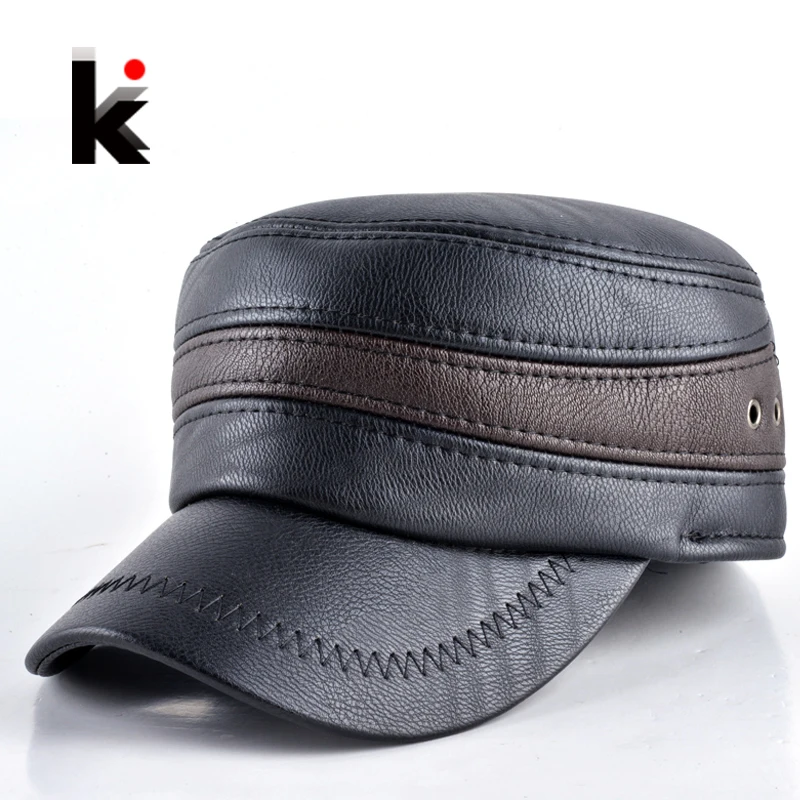 Buy 2017 Fashion mens winter warm hat military style