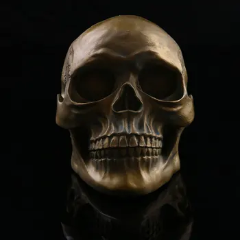 

medical Study Skeleton Skull Specimen Resin Crafts Halloween Home Decorations Accessories Furnishings Exhibition Model