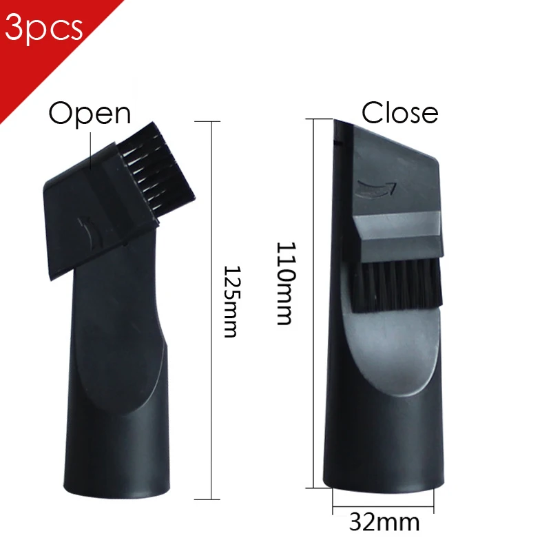 European version Vacuum cleaner parts / suction head double one flat interface diameter 32MM For Vacuums Cleaner Parts | Бытовая