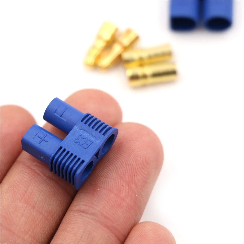 

EC3 Banana Plug Male Female Bullet Connector RC ESC Battery Motor 1Set