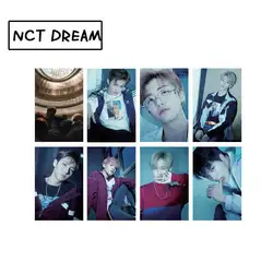 Kpop NCT Dream Go фото карты самодельные прозрачные ПВХ ЛОМО 8 шт./компл. вентиляторы коллекция