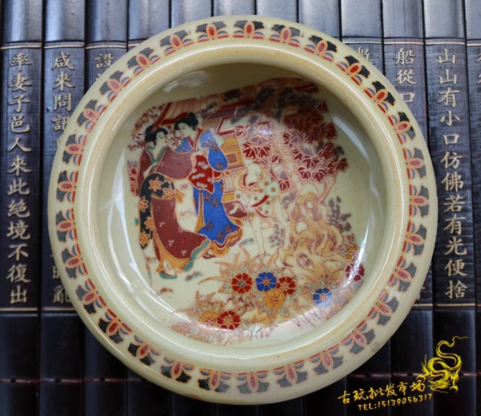 New porcelain collection Ming and Qing Dynasties classical enamel color