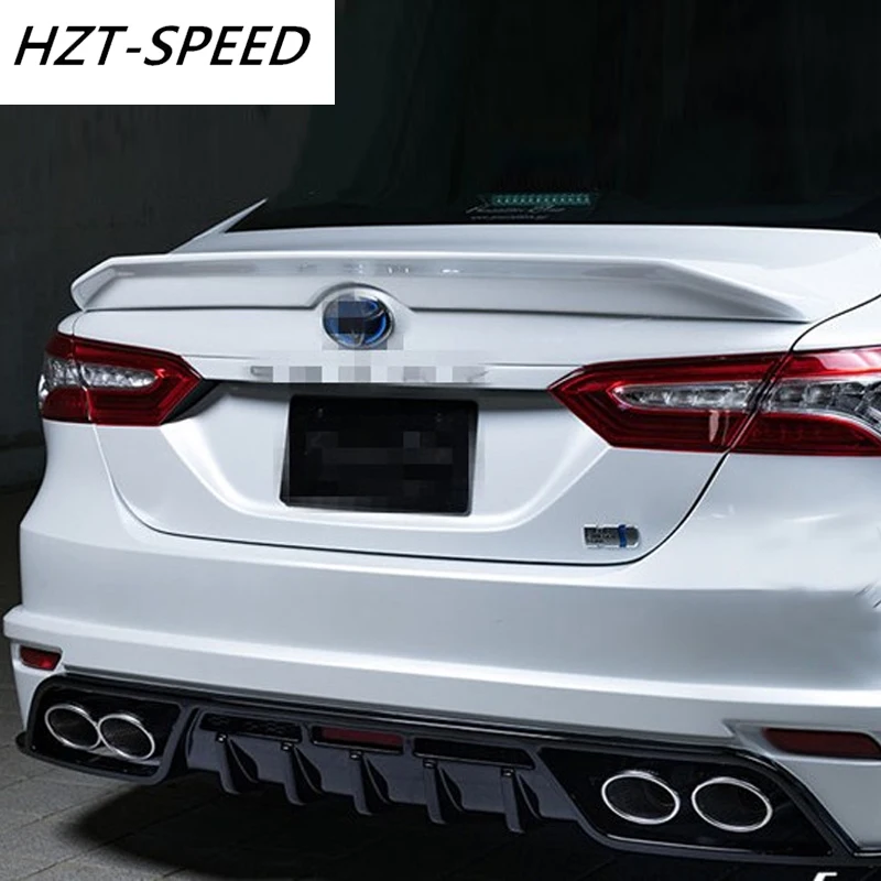 Для TOYOTA Camry MZ стиль ABS задний спойлер для TOYOTA