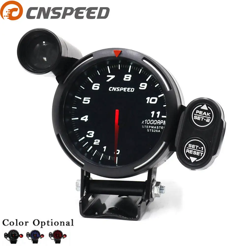 cnspeed 80mm car tachometer stepper motor 0 11000 cnspeed 80mm car tachometer stepper motor 0 11000