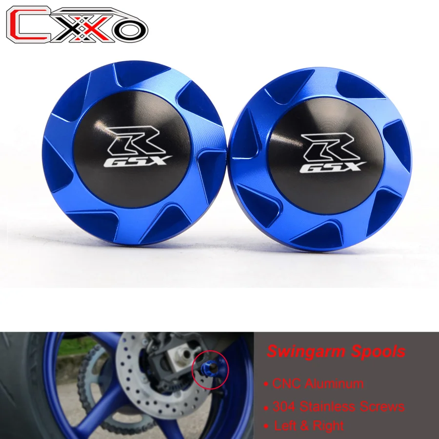 M8 для Suzuki GSX-R 125 150 2017-2018 GSXR 600 750 1000 GSXR600 GSXR750 катушки мотоциклов винты-слайдеры |