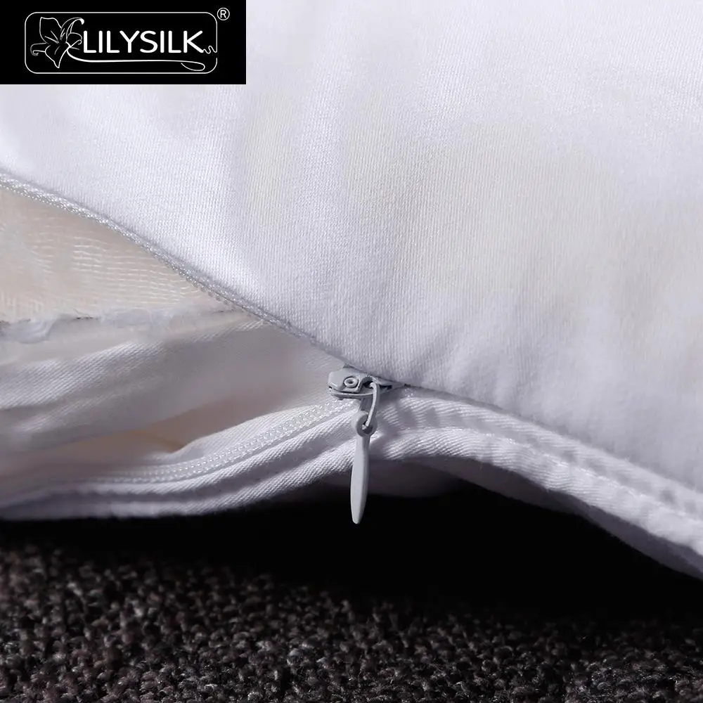 Шёлковая подушка в хлопковом чехле Lilysilk Бесплатная доставка|pillow sponge|pillow rabbitsilk floor